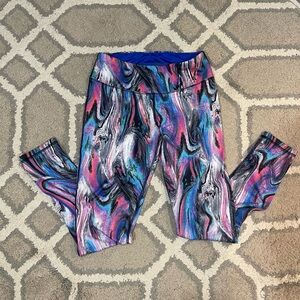 Material Girl Marble-Effect Leggings